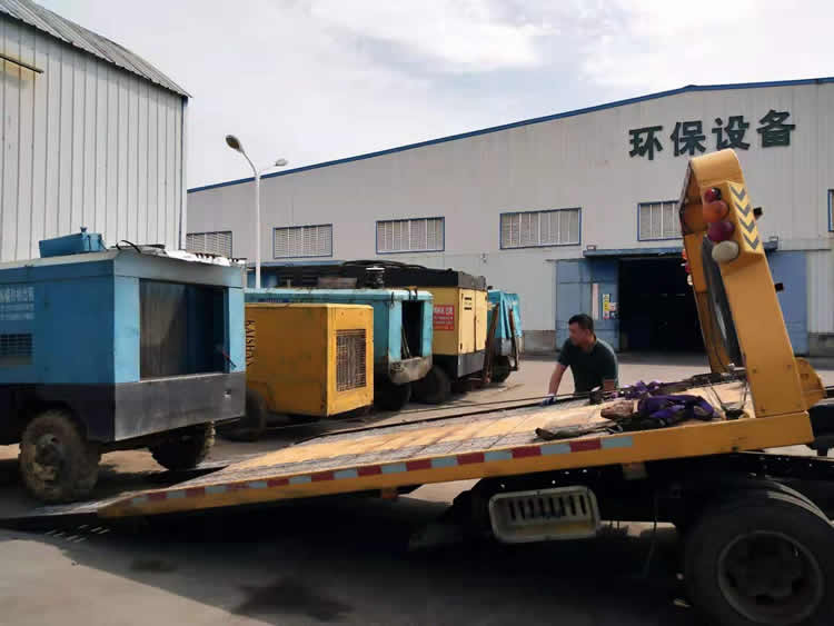 空壓機租賃現場 三