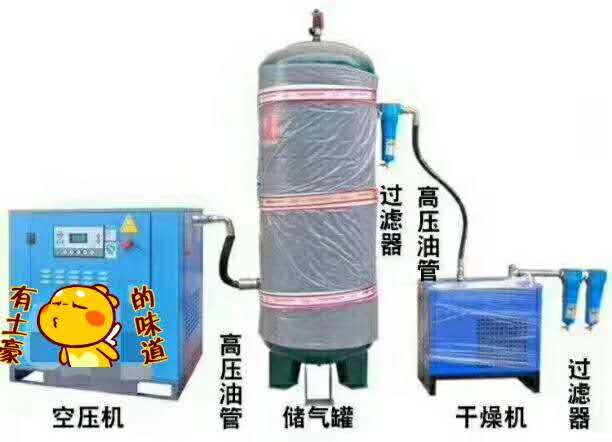 空壓機安裝效果圖